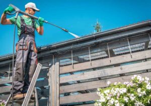 how to clean roof with a pressure wash