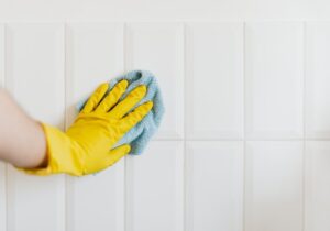 how to clean walls for bond contract