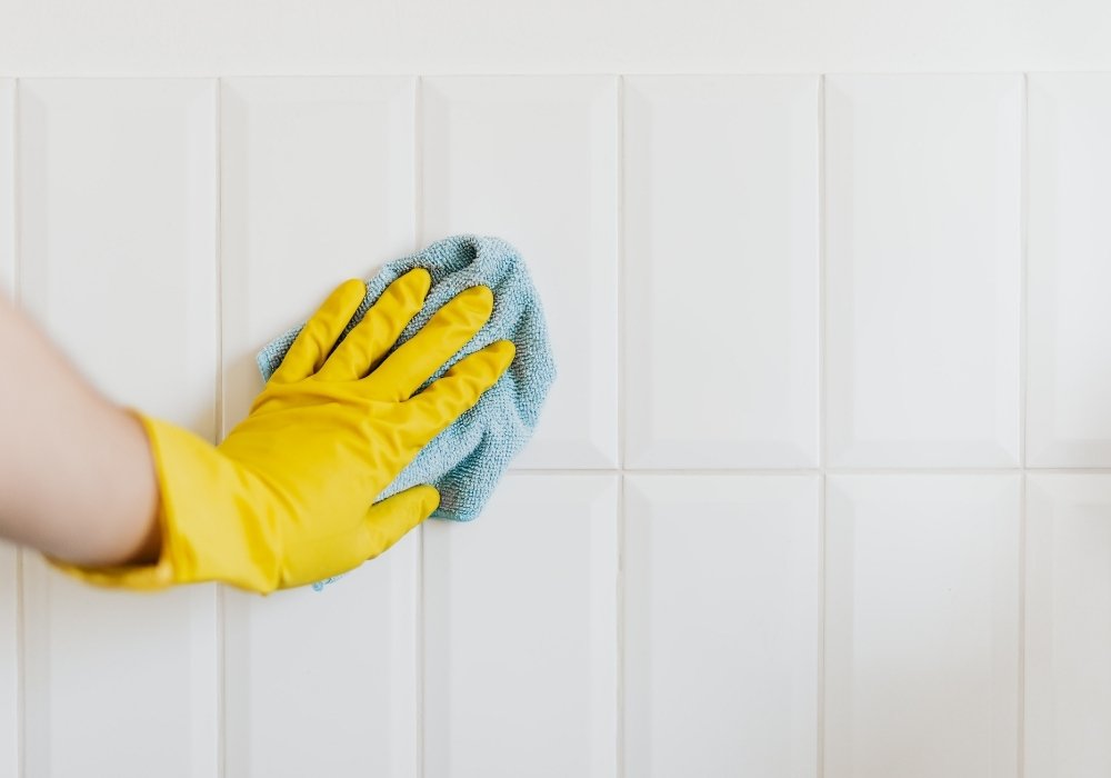 how to clean walls for bond contract