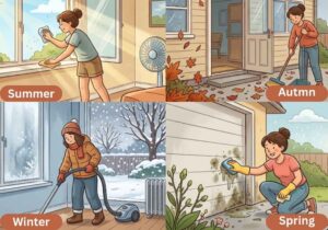 how seasonal weather affects bond cleaning