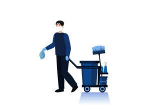 how to clean rental ceilings